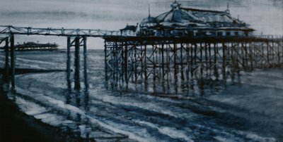 Old Pier Brighton 2001 by Lee Campbell